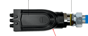 Rosendin connector housing, checked for cracks